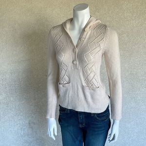 Rebecca Taylor Ivory Pointelle Sweater
